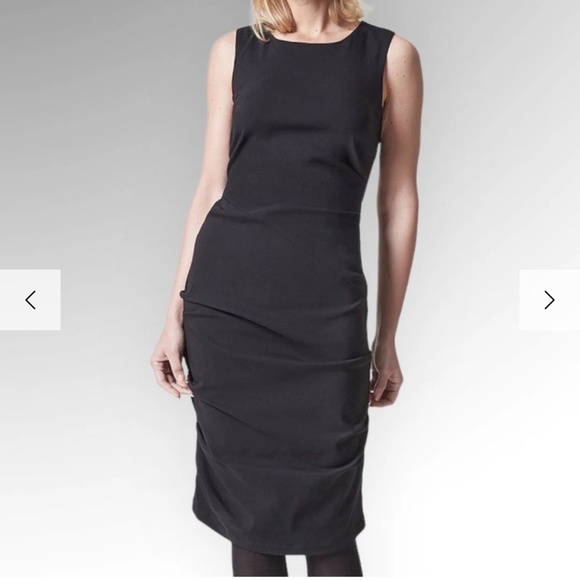 Porto San Francisco Spindle Dress, Black Size XS - Picture 1 of 12
